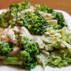 Салат из брокколи с курицей